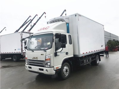 國(guó)六 江淮帥鈴Q7黃牌冷藏車(chē)